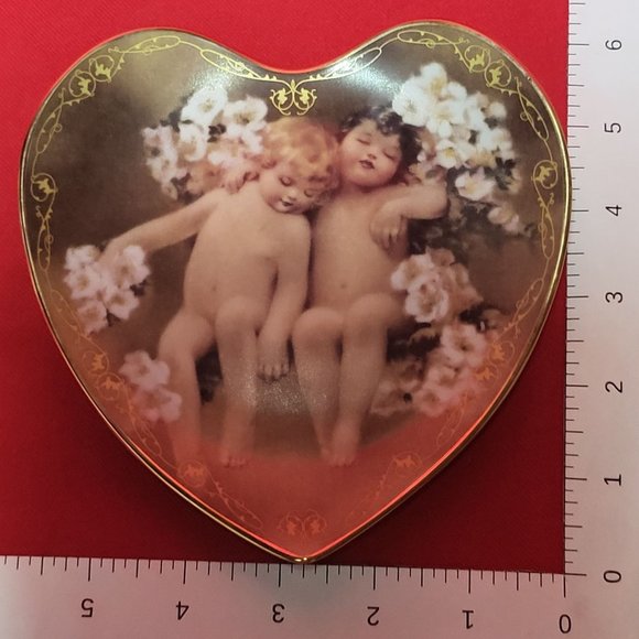 Vintage Bradford Exchange Enchanting Dreams Heart Decorative Plate No 073A 1997 - Picture 11 of 15